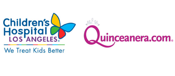 quinceanera.com and children's hospital logo 