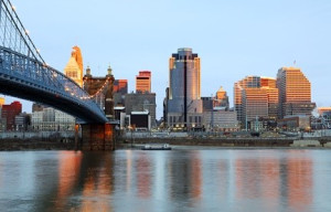 Cincinnati Skyline Buildings