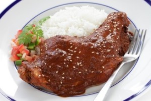 Chicken_with_Mole_Poblano_and_Rice