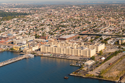 Aerial View of Brooklyn Army Terminal