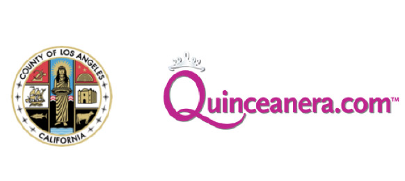 quinceanera.com and DCFS logo