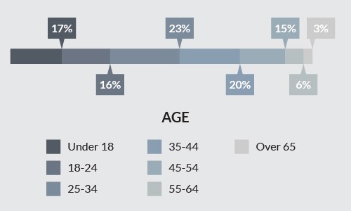 ECHM Visitors Age