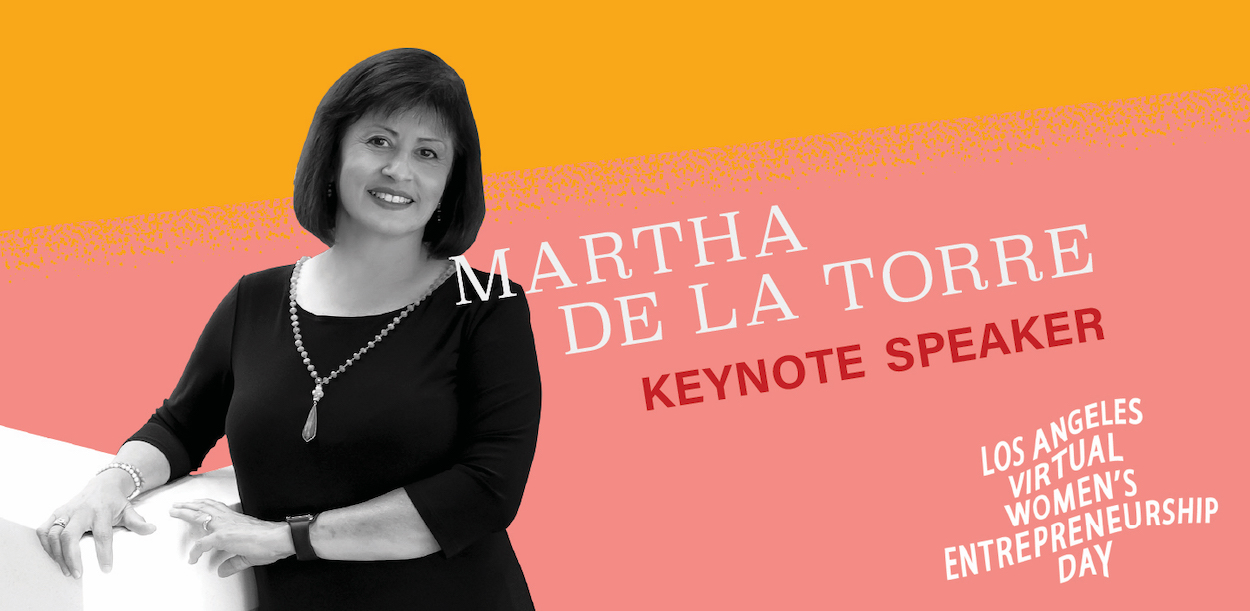 martha de la torre speaker at LA women's day conference featured image